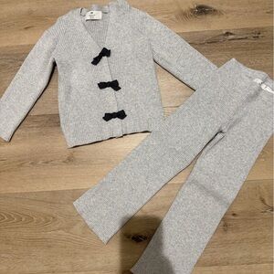Girl’s H&M matching ribbed set, 5t, like new